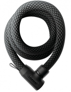 Велосипедный замок Abus 4004K/140 black Yarnit (противоугонный