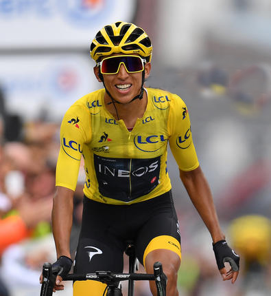 Победитель велогонки Тур Де Франс 2019 - Эган Берналь