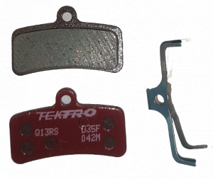 Купить Tektro Q13RS органіка под 4 поршня - гальмовні колодки