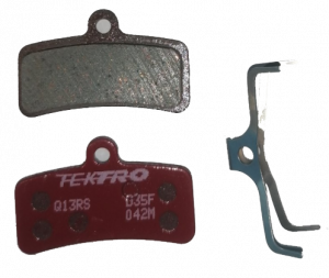 Купить Трмозный колодки Tektro Q13RS органіка под 4 поршня