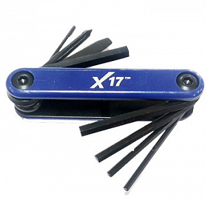 Велосипедные ключи шестигранники X17 складные