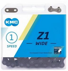Цена цепи Цепь KMC BMX Z1-W 1/2"x1/8", 112