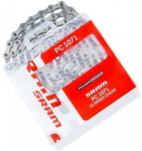 Купить Велосипедная цепь 10 speed Sram PC 1071 HollowPin 114 links PowerLock 10-speed