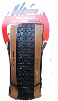 Купить Складная велосипедная покрышка Maxxis Rambler 700x38c EXO/TR/TANWALL 60TPI
