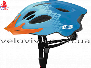 Велосипедный шлем Abus Aduro Diamond blue