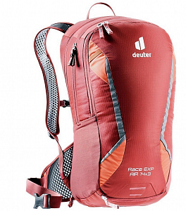 Велосипедный рюкзак Deuter Race Air 14+3 (redwood-paprika)