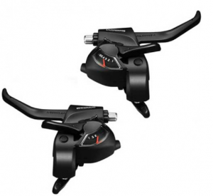 Купить Моноблоки Shimano ST-EF41 Torney (комплект: правый 6-7, левый 3 скоростей)
